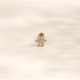 Pırlantalı Piercing - RNF1300 | Ronaff Pırlanta | Tektaş Yüzük, Pırlanta Yüzük, Kolye, Küpe