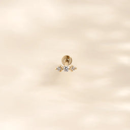 Pırlantalı Piercing - RNF1299 | Ronaff Pırlanta | Tektaş Yüzük, Pırlanta Yüzük, Kolye, Küpe